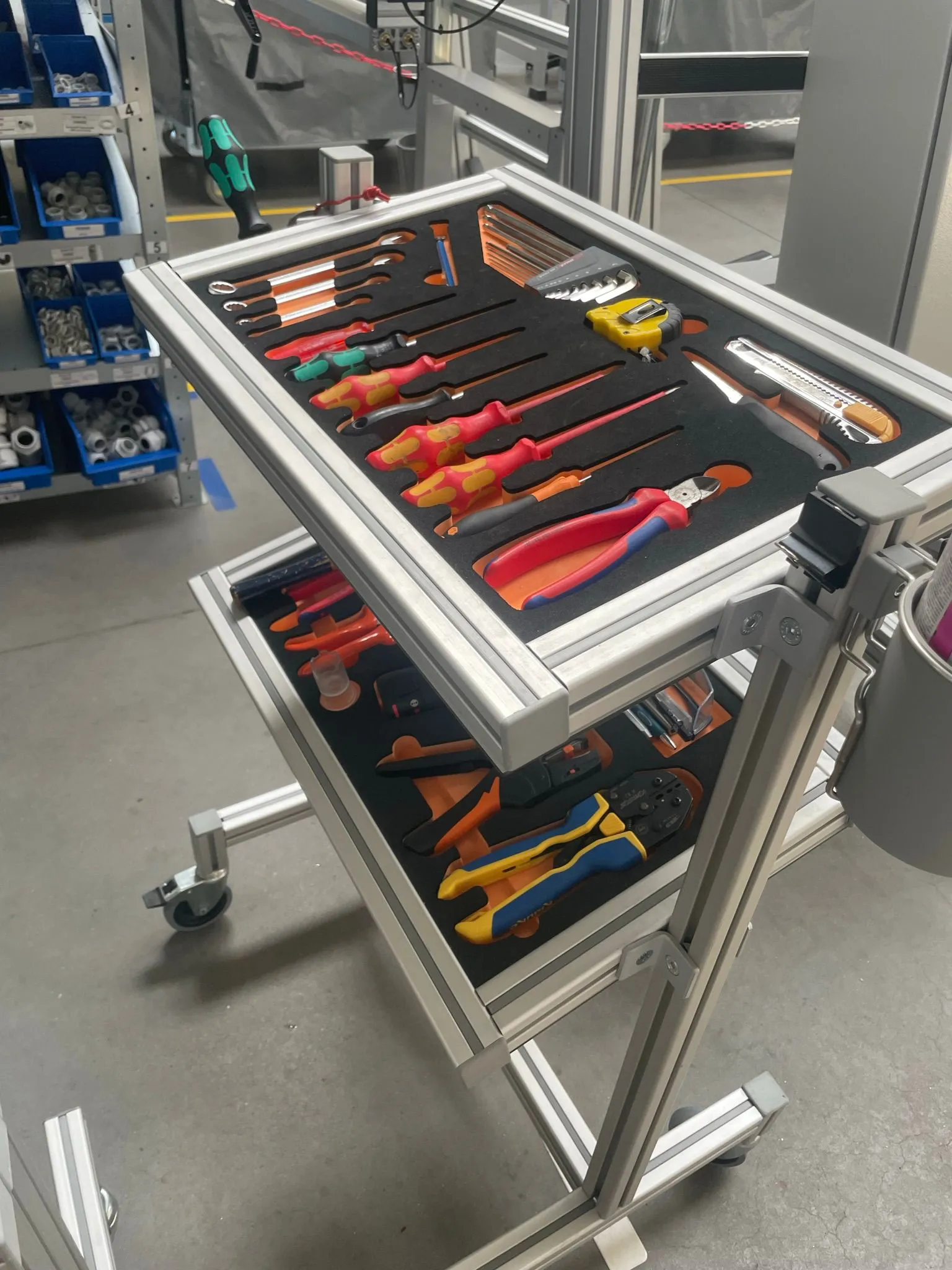 Visuelles Management in der Produktion – Beispiel 2