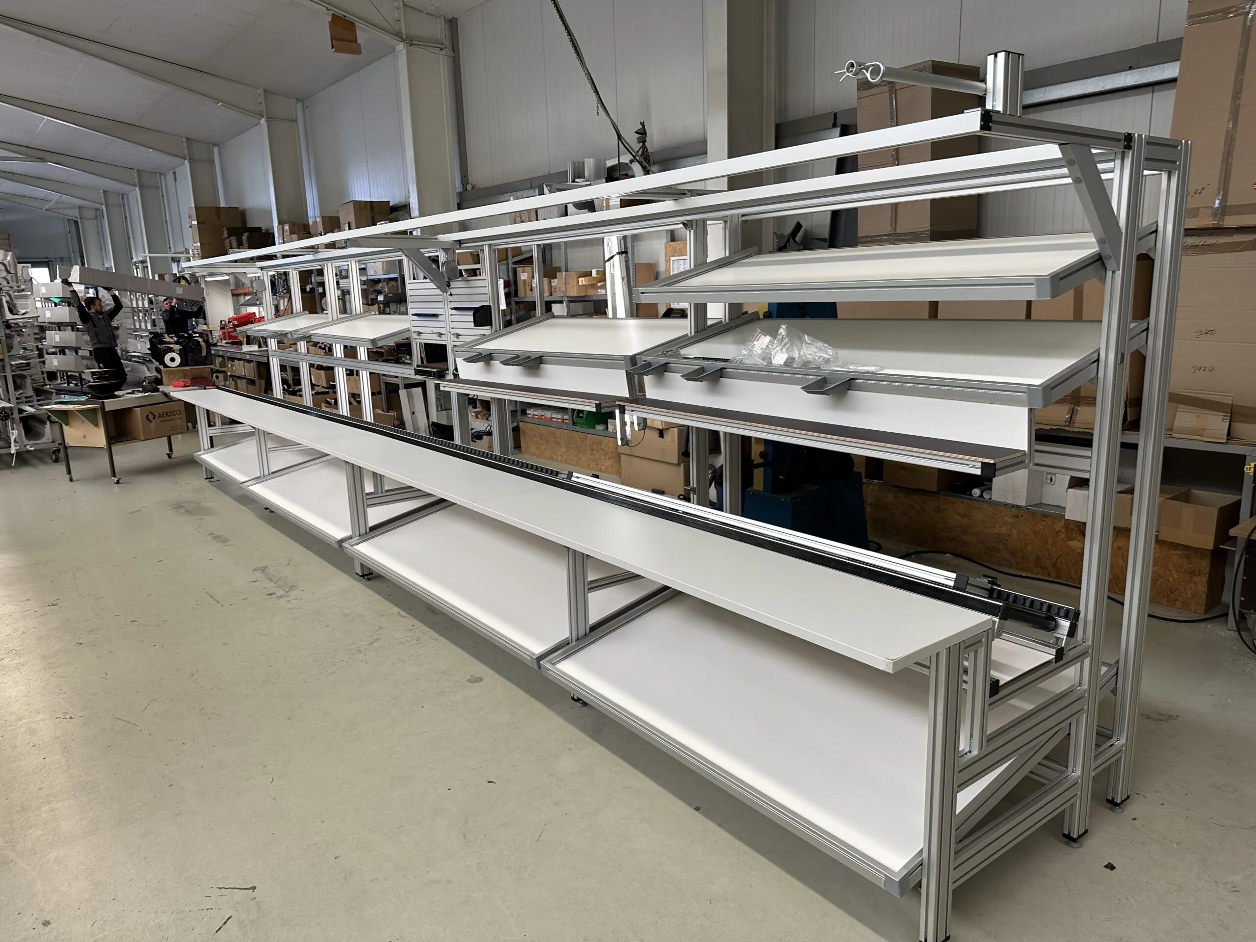 baxter smart solutions – Lean-Arbeitsplatzsysteme – Beispiel 3