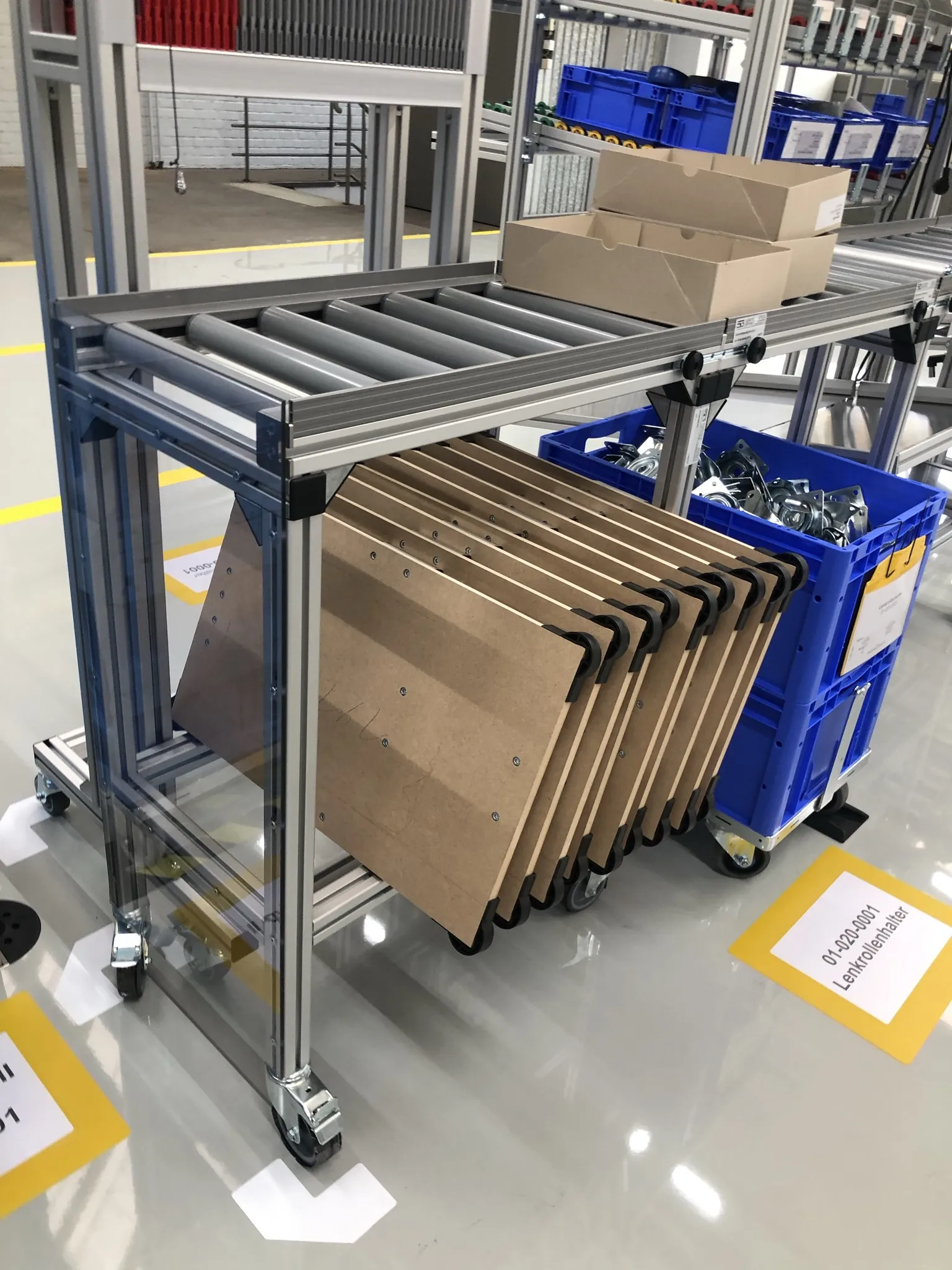Visuelles Management in der Produktion – Beispiel 7
