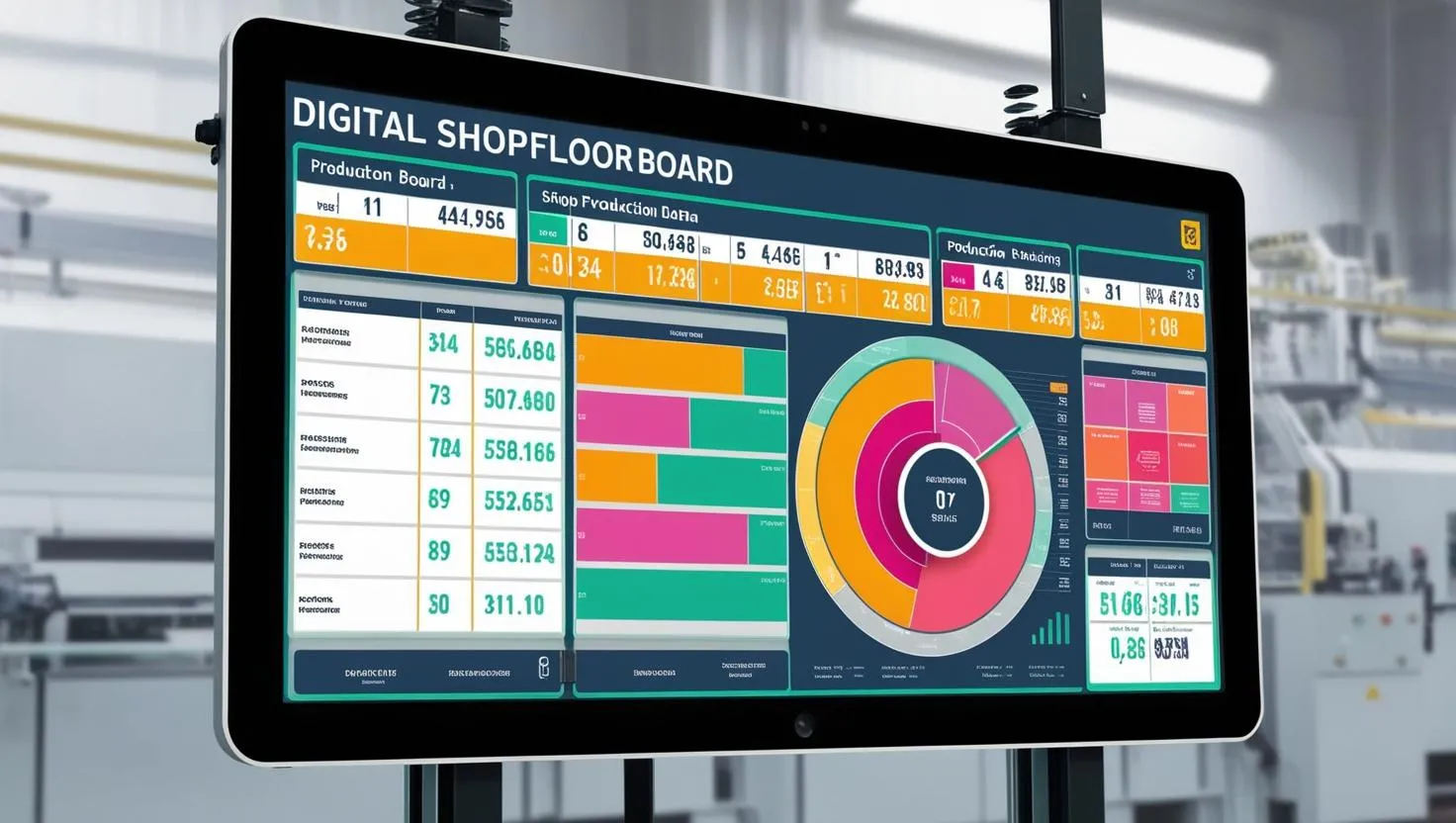 Digitalem shopfloor Board – Digitale Shopfloor-Unterstützung
